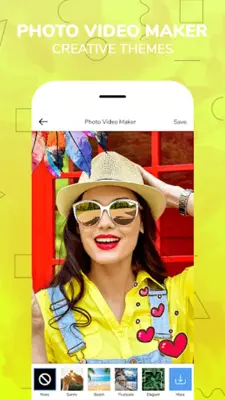 Photo Video Maker With Music android App screenshot 1